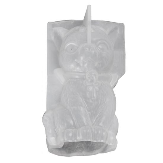 Devil Cat Mould Heat Resistance Easy Demoulding 3D Design DIY Silica Gel Demon Pirate Cat AVE