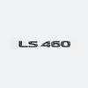 3D Chrome Glossy Black ABS Letters LS350 LS400 LS460 LS460L LS500 LS500h HYBRID Emblem For Lexus Car Trunk Logo Badge Sticker