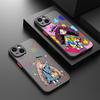 Case for iPhone 17 Pro Max 14 11 12 15 13 Mini 16 Plus XS XR Air 7 8 SE Funda Back Phone Cover Cute Cartoon Character