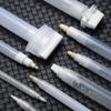 Use Transparent Plastic Empty Rod Liquid Chalk Marker Graffiti Pens Paint Pen Accessories