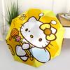 1pc Hello Kitty Honey Bee Auto Open/close Umbrella, Portable Travel Umbrella, Everyday Use - Outdoor Accessory, Artistic Pattern, Compact Design, Fash