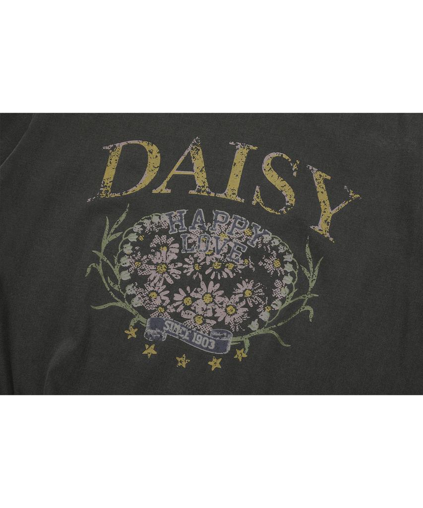 CPGN STUDIO Футболка с коротким рукавом Daisy Pigment Дымчато-черный