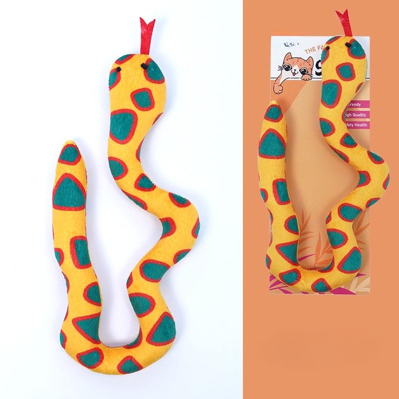 Игрушки для кошек Саморазвлечение для снятия скуки Кошачья мята Змея Расходует физическую силу для чистки зубов, Устойчивая к укусам дразнилка для котят, Кошачья палочка, Игрушка для питомца