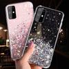Fashion Bling Case For Samsung Galaxy S25 S24 FE S23 S22 S21 Ultra A56 A36 A26 A55 A35 A54 A34 A24 A55 A35 A15 A05 A53 A13 A51 Glitter Silicone Cover