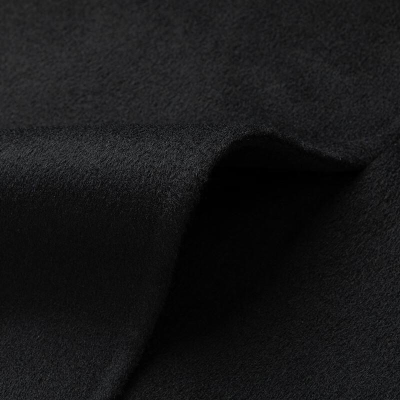 Мужское очень длинное двустороннее шерстяное тренч-пальто Shanshan