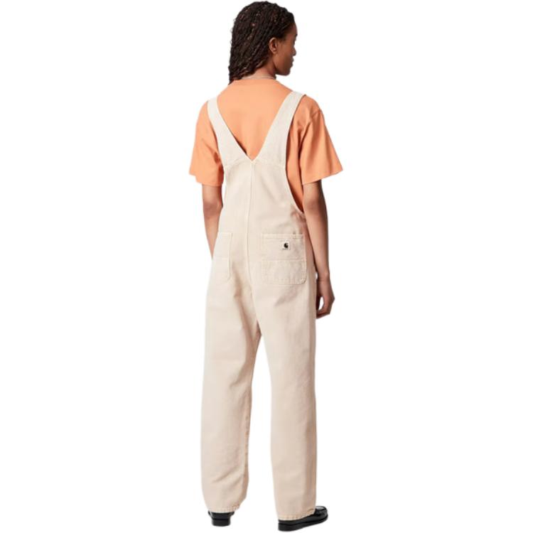 Carhartt WIP SS25 Общий комбинезон Прямая регулируемая лямка Квадратная бирка Удобные простые подтяжки Женский комбинезон I035572-07E-5F
