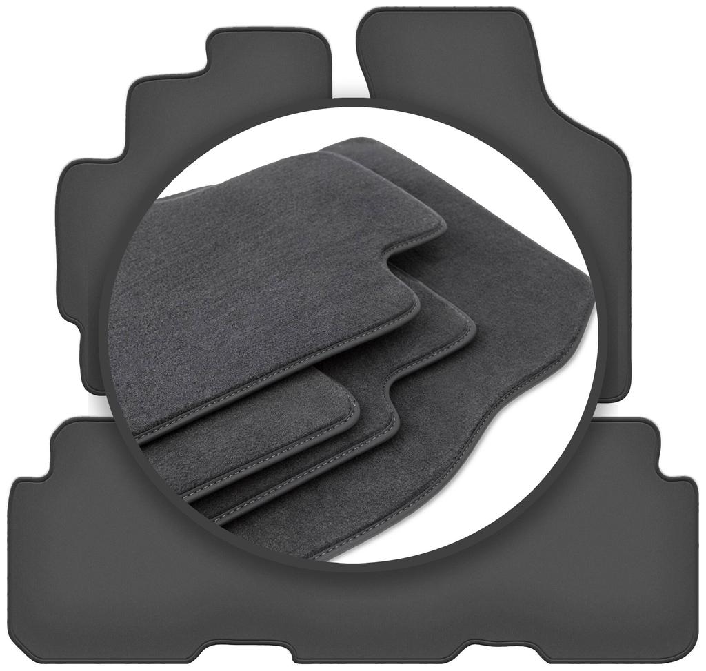 Premium car mats for: Kia Carens I minivan (1999-2006)
