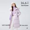 Qiusbiyiren Women's Toggle Button Thickened Down Jacket with Fox Fur Collar