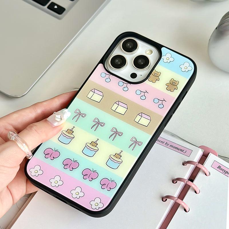 Zhitai Frosted Black Frame Case, Compatible with iPhone 13, 14 Pro, and 15/16 Pro Max