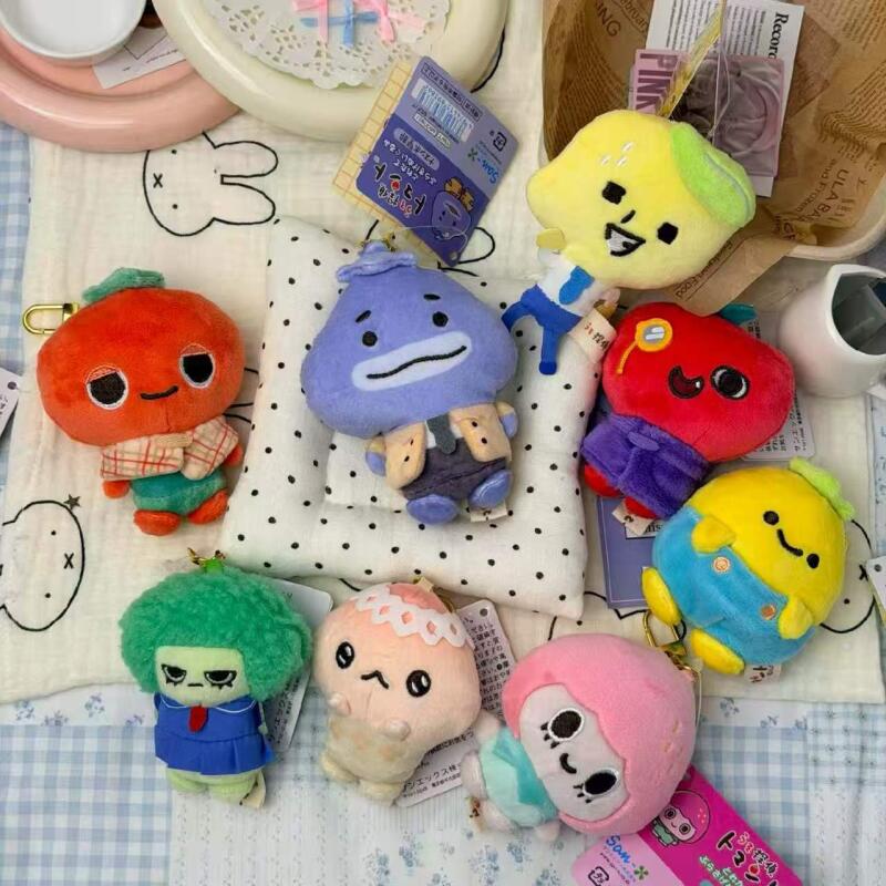 Kawaii Cartoon San-X Tomanto Plush Toys Backpack Pendant Creative Anime Peripheral Picchi Keychain Doll Friends Birthday Gift