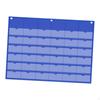 Pocket Chart Hanging 36 Card Slots Oxford Cloth Calculator Holder Storage Organizer for Classroom