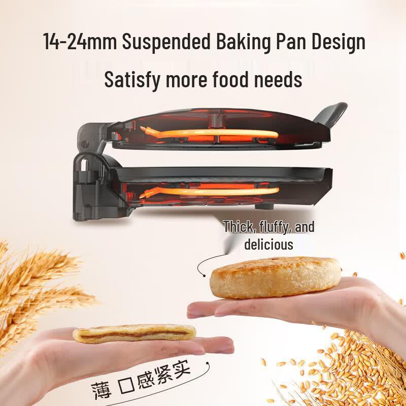 Midea 30CM Multi-Function Electric Griddle CN plug (adapter included)