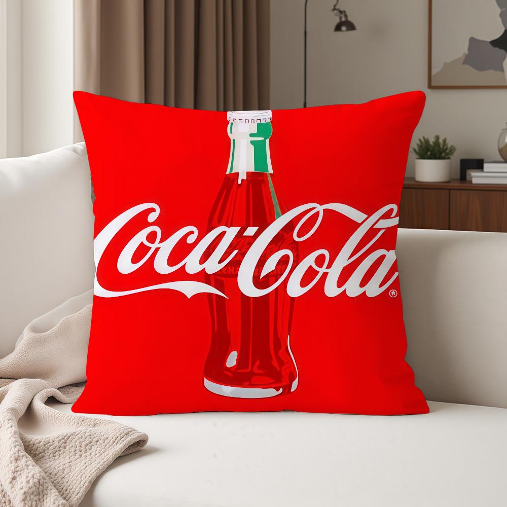 Модная Наволочка с Принтом C-Coca C-Cola Подходит для Спален Гостиных Автомобилей Домашнего Декора
