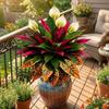 UV Resistant Simulated Dragon Blood Branch Fade-Resistant Fake Foliage Plant  Living Room