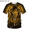 Western Dragon 3D Print Men T-shirt Summer Short Sleeve Tees Tops New Style Male Clothes Fashion Casual T-shirts