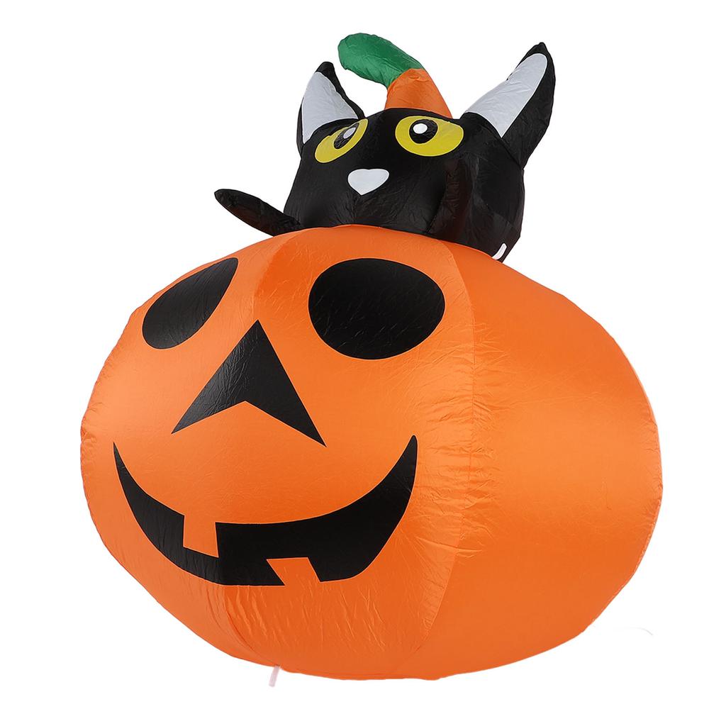 Надувные тыквы украшения 51.2 дюйма 210T полиэстер IP44 водонепроницаемый светодиодный светящийся взрыв