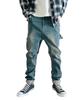 BEATJIVE Used Sarouel Painter Vintage Skinny Work Winter Used 9213-2030 (Size 4, Indigo) Pants, Pants, Denim, Finish, Stretch, Pants, Spring, Summer,
