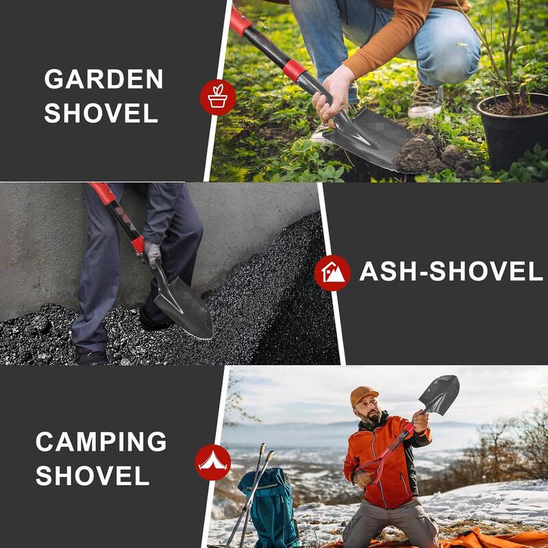 Mengpao Carbon Fiber Handle Outdoor Engineer Shovel