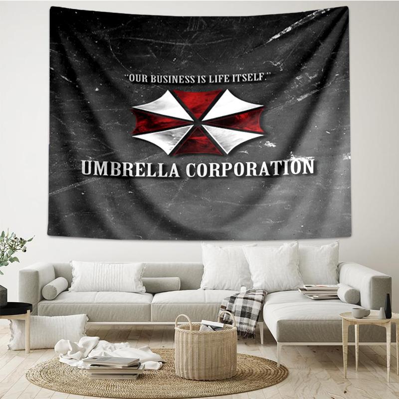 Resident Umbrella Tapestry, Unique Design Tapestry, Wall Decor for Bedroom,Livingroom, Playroom,Heartwarming Fan Holiday Gifts