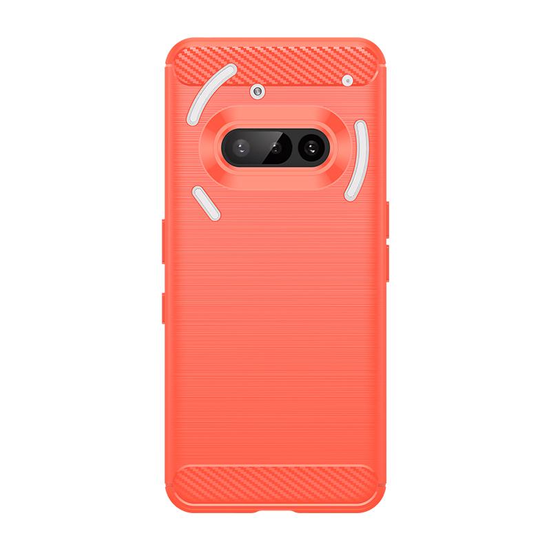 Для Чехла Nothing Phone 3A Чехол Nothing Phone 3A Capas Бампер Противоударный Углеволокно Мягкий ТПУ Чехол Для Nothing Phone 3A Fundas
