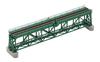 TOMIX N Gauge Upper Track Single Track Truss Iron Bridge S280 Dark Green 2 Pieces 3267 Railway Model Supplies (F) (PC Piers, Included)