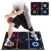 Milibess Thick Silent Basketball Practice Training Mat and Marked Ideal for Indoor Dribbling Practice [3.5mm Mat] Soundproof, Non-Slip, (Black,