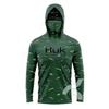 Quick-Dry UV-Protective Fishing Shirt Men With Dust-Proof Face Cover Lightweight Breathable Outdoor Performance Top