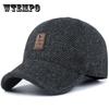 Hat Men's Autumn and Winter Middle-aged and Elderly Father and The Elderly Warm Baseball Cap Old Man Winter Cold Protection Ear Cap