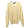 Polo by Ralph Lauren Cashmere 100% Long Sleeve V Neck Sweater XL Knit Men's Used