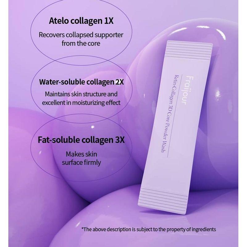 Fraijour Порошок для умывания Retin-Collagen 3D Core