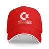 New Arrival Baseball Caps Vintage Commodore 64 Logo Wear For Unisex Women Golf Cap Classic Retro Amiga C64 Snapback Cap Adjustable