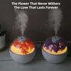 Eternal Flower Air Humidifier 200ML Mini USB Home Atmosphere Night Light Festival Gift Creative Artificial Christmas Diffuser