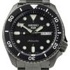 Seiko 5 Sports Black Dial Gunmetal Gray Stainless Steel Automatic Watch SRPD65K1 Men's