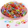100Pcs Mix Color Small Plastic Sew Pin Knit Locking Stitch Markers Crochet Latch Knitting Tools Needle Clip Hook Sewing Tool
