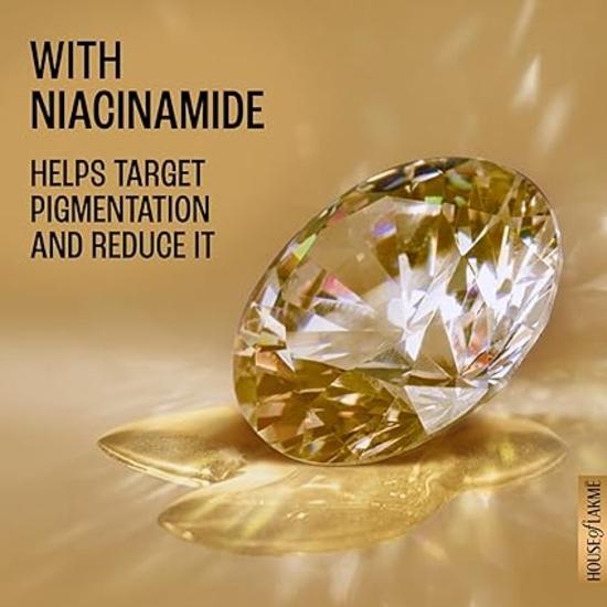 Дневной крем LAKMÉ Absolute Perfect Radiance Brightening Day Cream 50 г, SPF 30, ежедневный осветляющий увлажняющий крем для лица для сияющей кожи - с глицерином и ниацинамидом