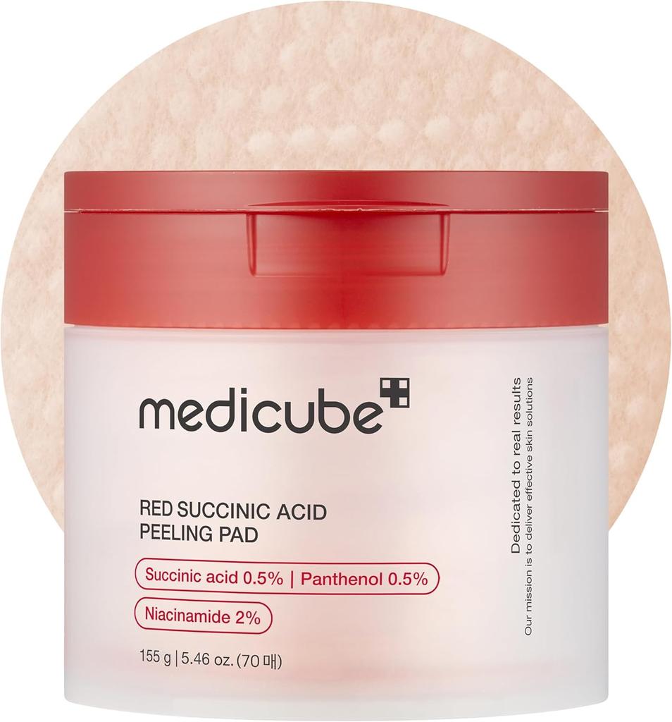 Medicube Red Succinic Acid Peeling Pads (70EA)