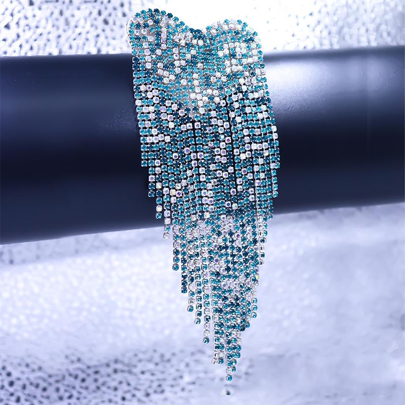 Korean Love Brooch Tassel Chain Lapel Pins Coat Dress Lapel Pins Wedding Party Gifts For Women Men Accessories
