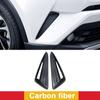 ABS Car Front Bumper Guard Corner Strip Cover Trim Stickers For Toyota C-HR CHR C HR 2016 2017 2018    Car Styling
