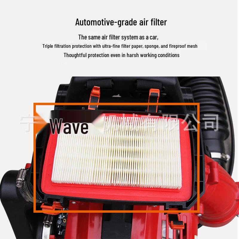 High-Power Two-Stroke Electric Start Multi-Functional Blower CN plug (adapter included)