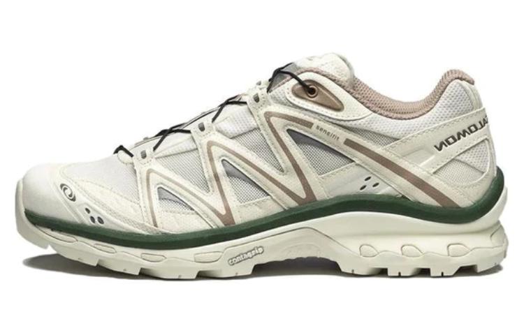 SALOMON Running Shoes Unisex Low Top Beige