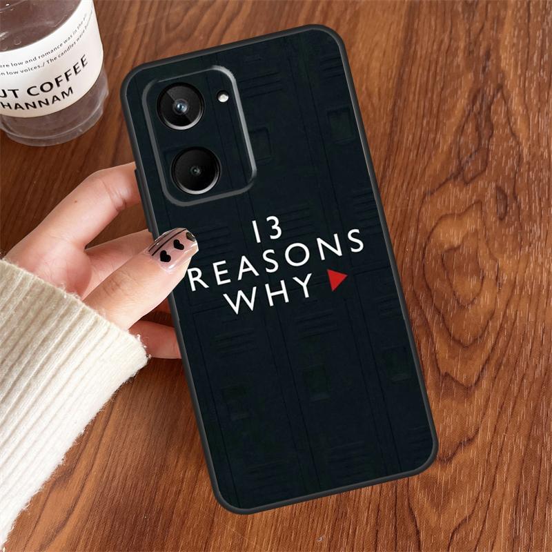13 Тринадцать причин, почему Для Realme GT6 GT7 Pro 10 11 12 13 14 15 Pro Plus C55 C71 C65 C63 C61 C53 C67 C35 C75 Чехол