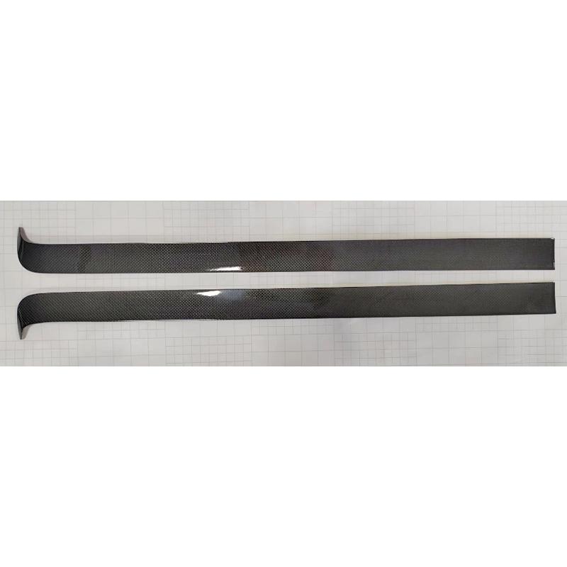 For Tesla Model 3/Y/YL 2023-26+ Real Carbon Fiber Car Center Console Dashboard Air Vent Strip Cover Protective Car Accessories