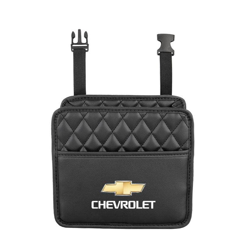 Leather Car Seat Storage Box Tool Organizer Case Auto Accessorie For Chevrolet Bolt Impala Onix Camaro Sonic Spark Captiva Cruze