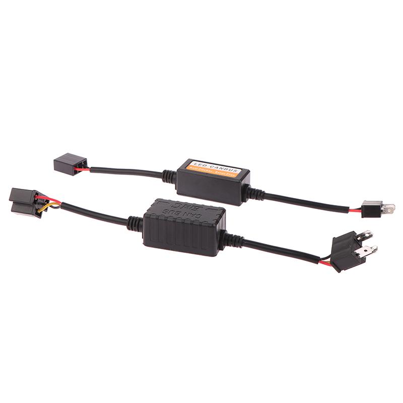 Светодиодный декодер Canbus для автомобильных фар, безошибочный резистор H1 H3 H4 H7 H9 H11, адаптер, подавитель предупреждений