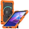 For Lenovo Tab 10.1 (2025) TB-311XU/Tab TB311FU Case PC+Silicone Tablet Cover with PET Anti-Scratch Film and Shoulder Strap