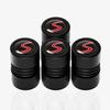 New 4Pcs Car Tire Wheel Valve Caps Tyre Rim Stem Covers For Mini Cooper S Logo JCW R53 R55 F54 F55 F56 F60 Accessories udp3