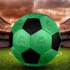 SIZE 5 Ferencvárosi TC Soccer Ball Colorful All Ages Machine Stitched PVC Competition Ready Durable High-Bounce