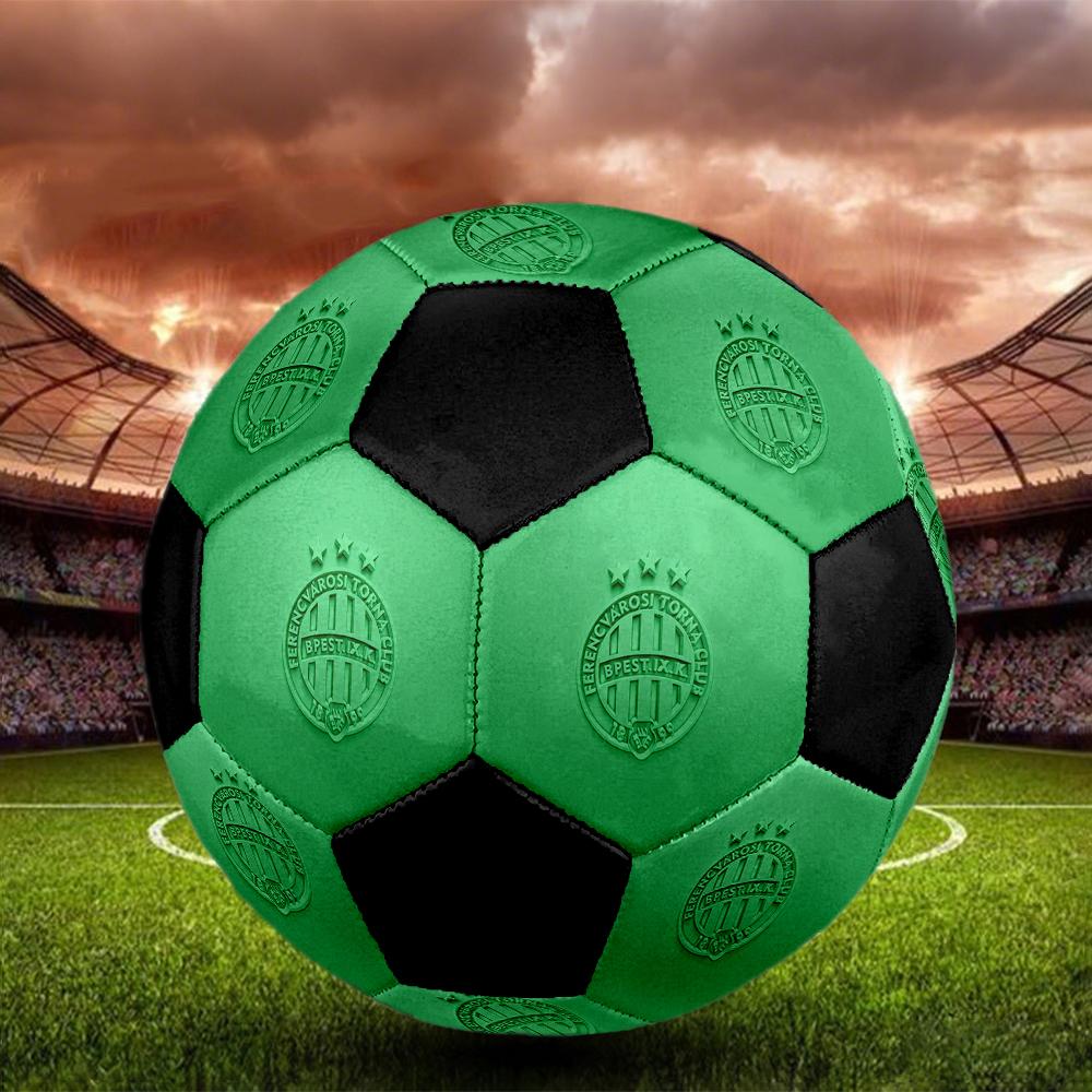 SIZE 5 Ferencvárosi TC Soccer Ball Colorful All Ages Machine Stitched PVC Competition Ready Durable High-Bounce