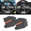 Автомобильный чехол на руль с замшевой отделкой для Mercedes Benz A45 E63 AMG GT C190 R190 W177 W205 W213 X253 GLE 53 W167 S 65 W222