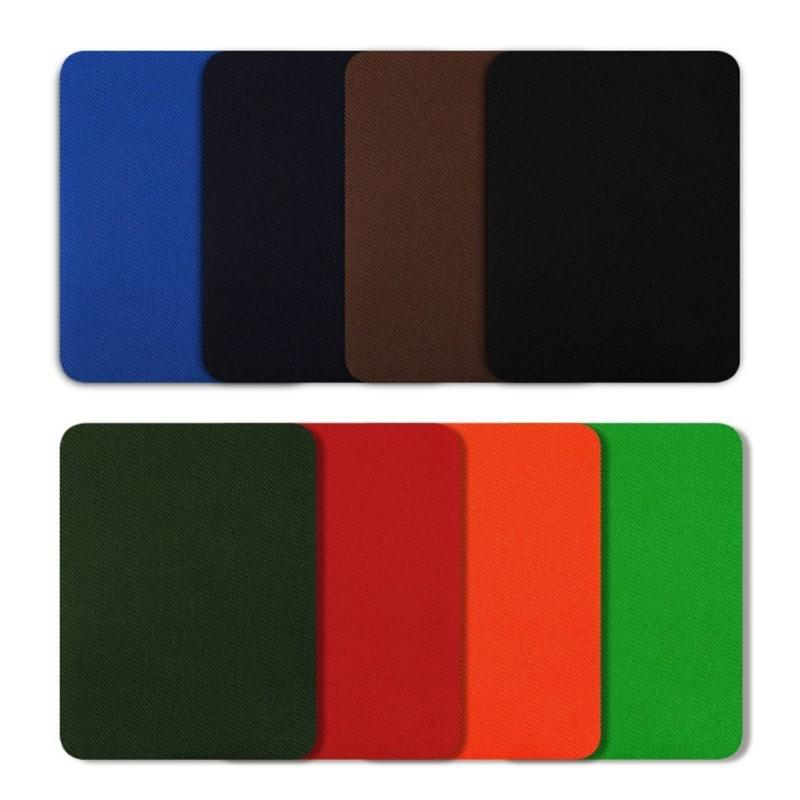 Твиловые заплатки для ремонта локтей и коленей с термоклеящейся основой, аппликация для легкого нанесения на рубашку и джинсы